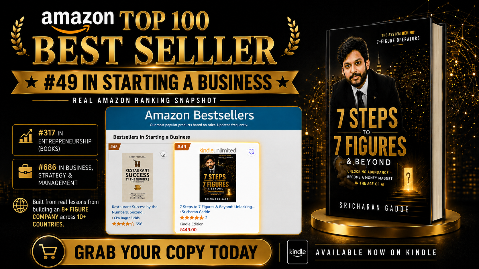 Book Bestseller Proof